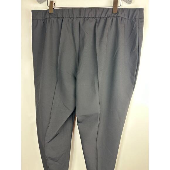 Lafayette 148 New York Gramercy Stretch Pants Black Pull On Womens Plus Size 24W - Picture 12 of 16